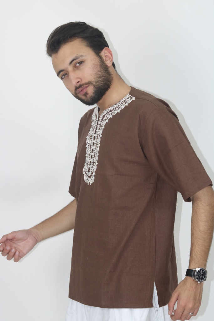 Men's embroidered tunic