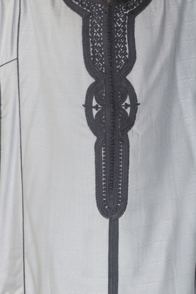 Gandoura Man Linen Refined embroidery