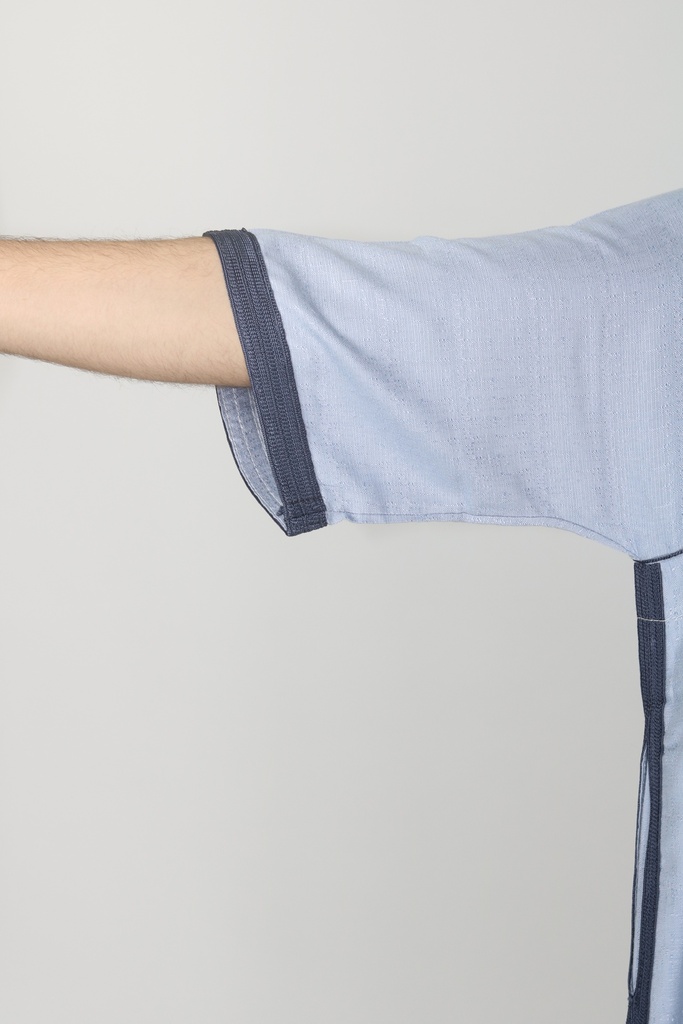 Gandoura Man Linen Refined embroidery