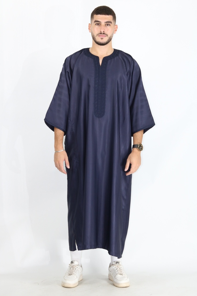Gandoura Man Striped Gabardine 